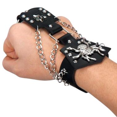Bracciale punk rock infradito catene