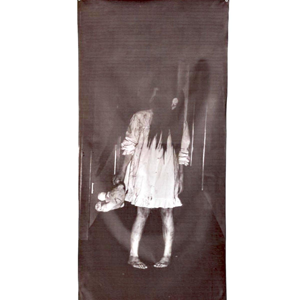 Tenda porta halloween stampa horror