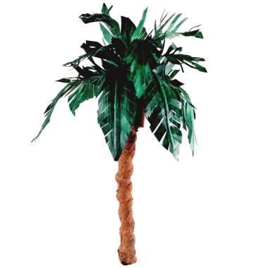 Albero presepe palma verde innesto fusto legno