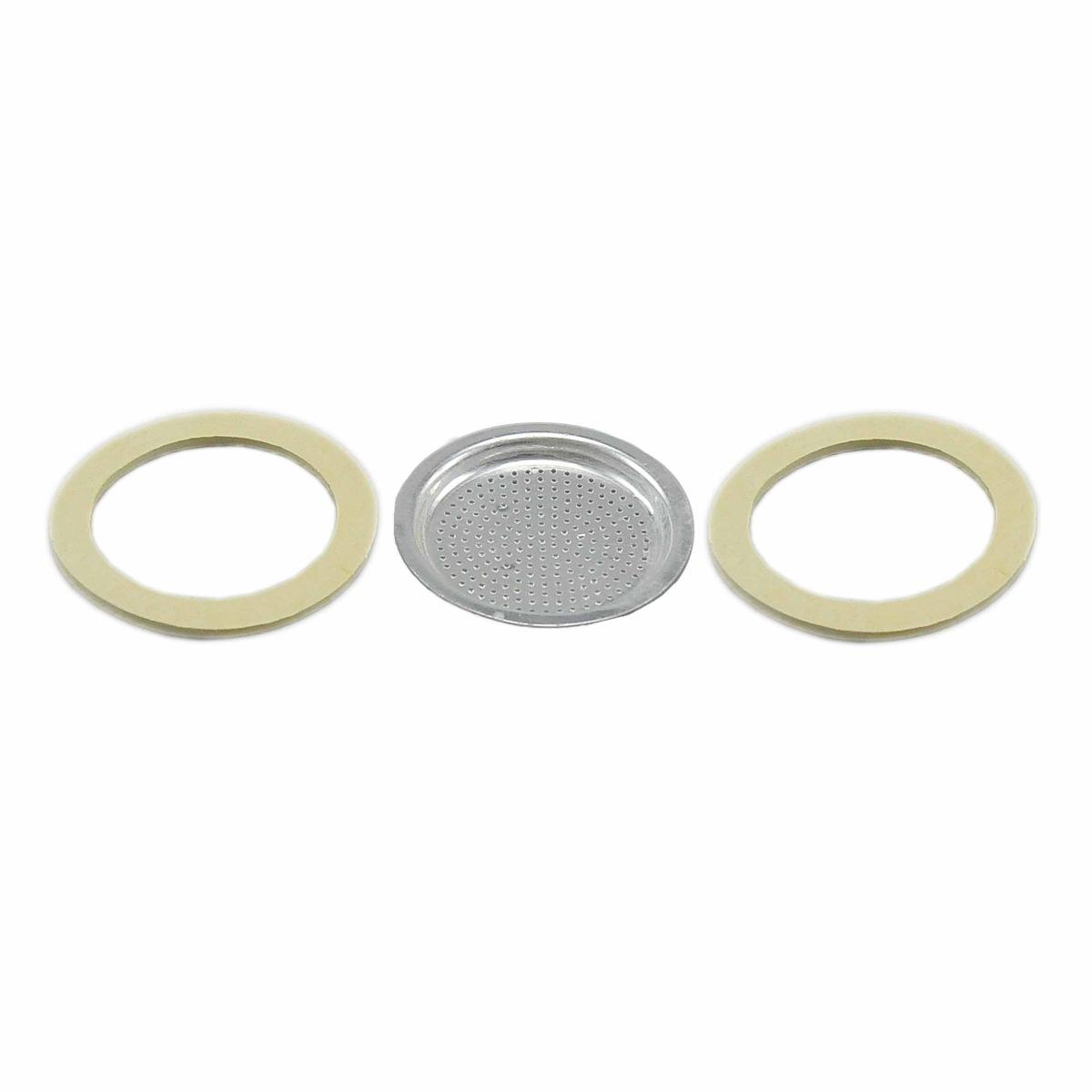 Guarnizione Moka Caffè 1 Tazza pz.3 con Filtro | M2 Store