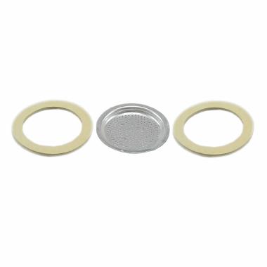 Guarnizione Moka Caffè 1 Tazza pz.3 con Filtro | M2 Store