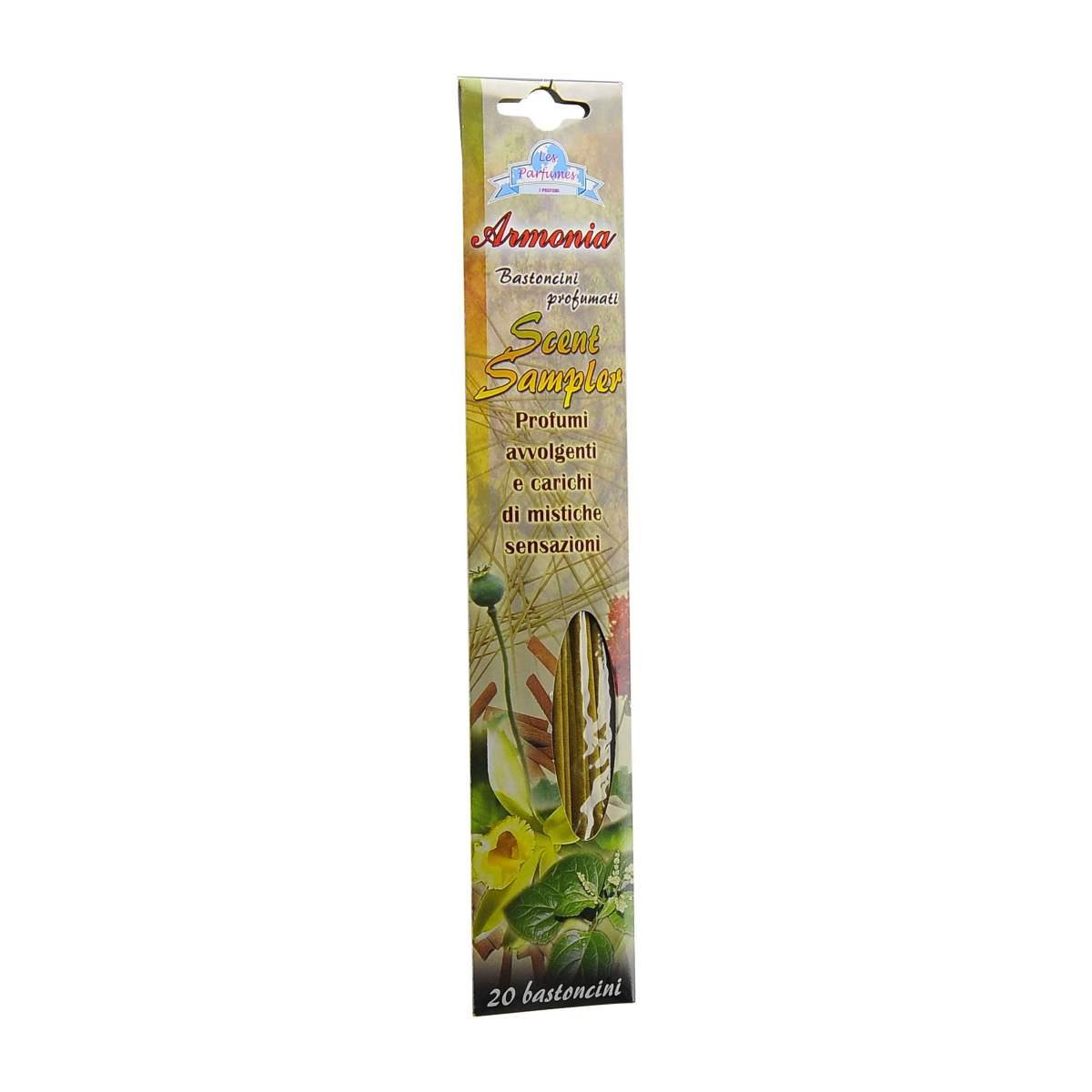 Incenso armonia sampler modello s Set 20 pz