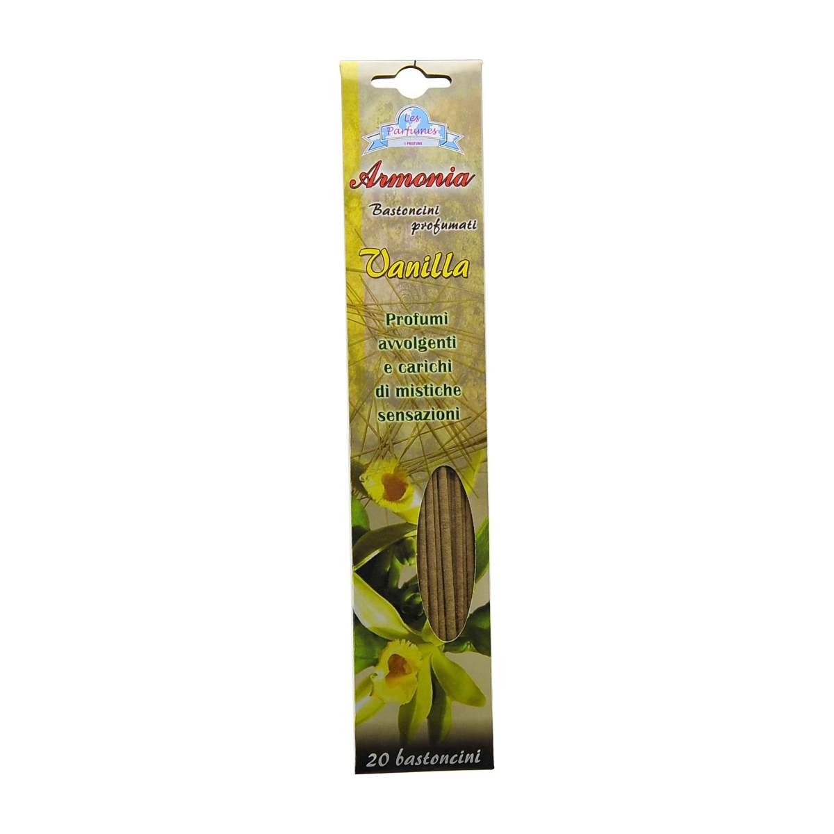 Incenso armonia vaniglia Set 20 pz