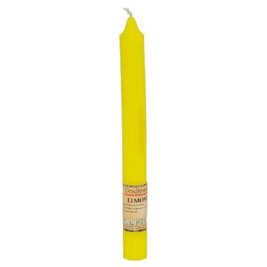 Candela grad limone gialla