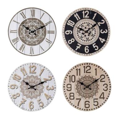 Orologio parete mandala assortito
