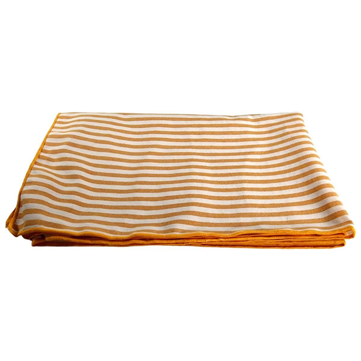 Runner teflon antimacchia rayur righe giallo 50 x 140 cm