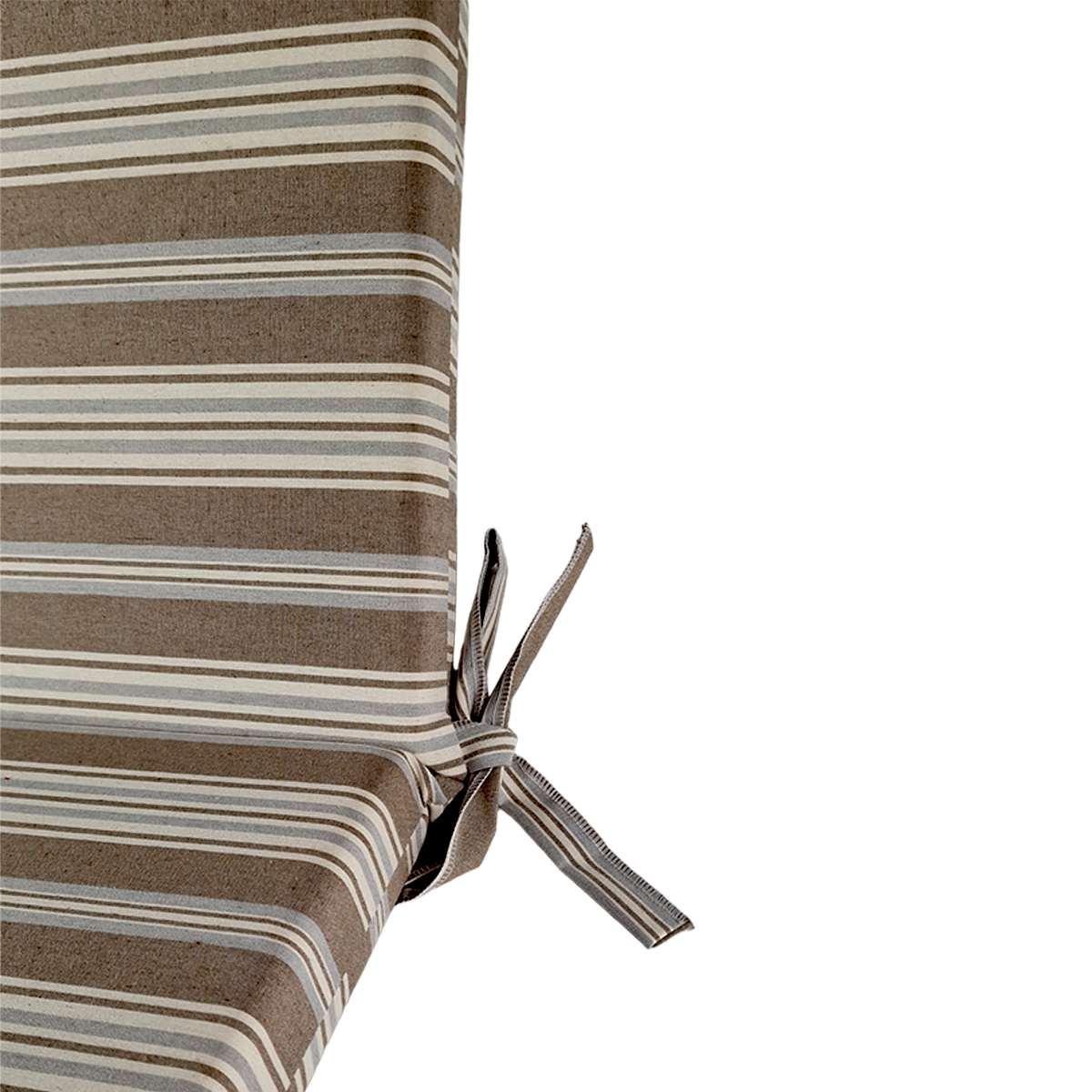 Cuscino sdraia rayur teflon righe azzurro 95 x 45 x 5 cm