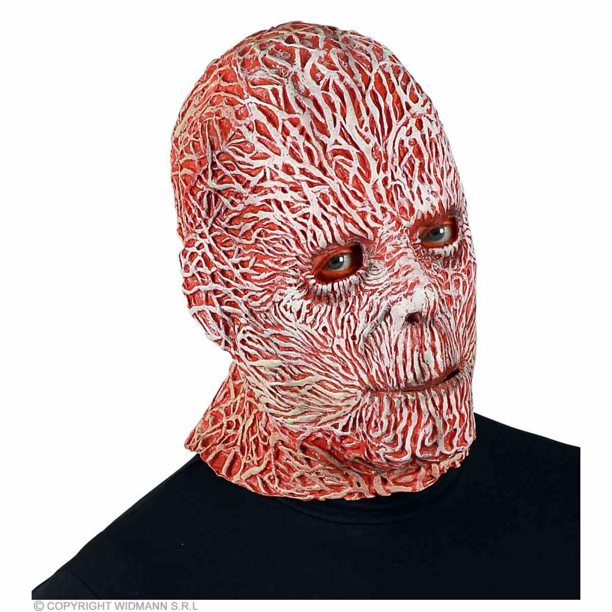 Maschera viso lattice effetto bruciato freddy