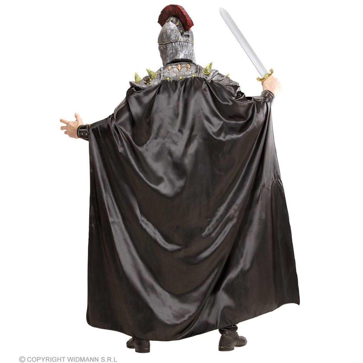 Mantello nero maschera teschio centurione romano