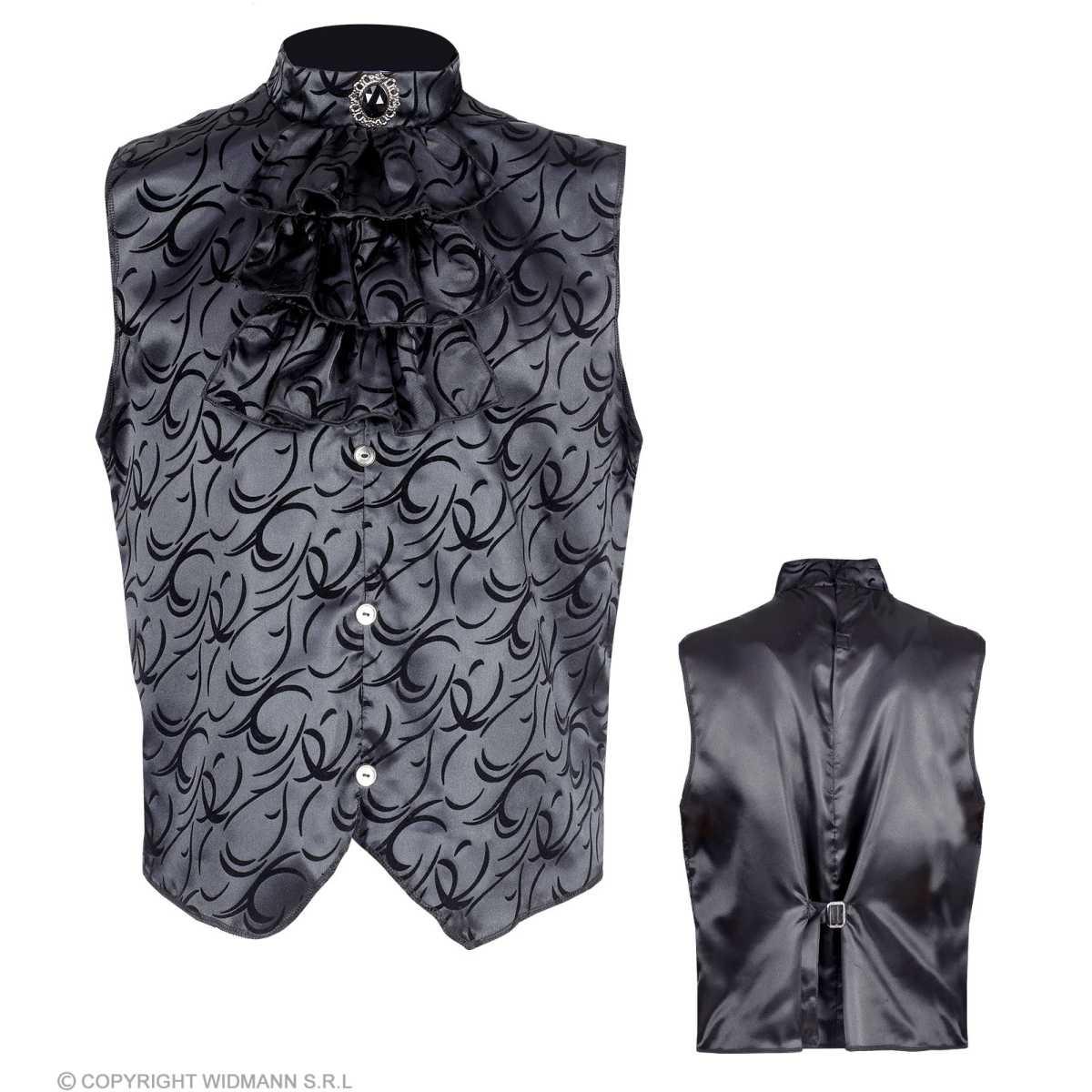 Costume gilet gotico nero
