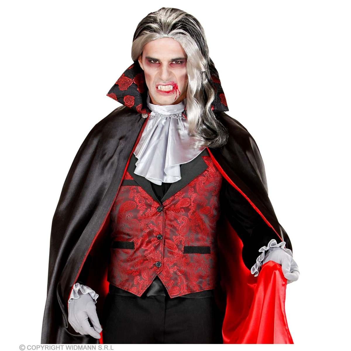 Costume gilet bordeaux jacquard