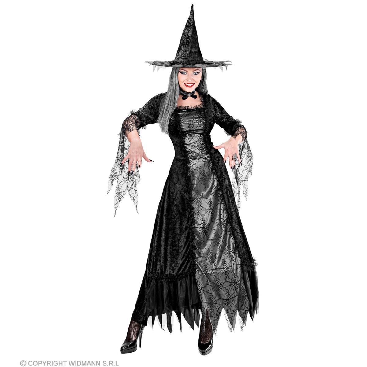 Costume strega abito cappello