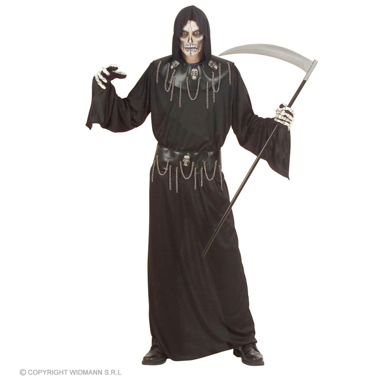 Costume della notte nero cappuccio