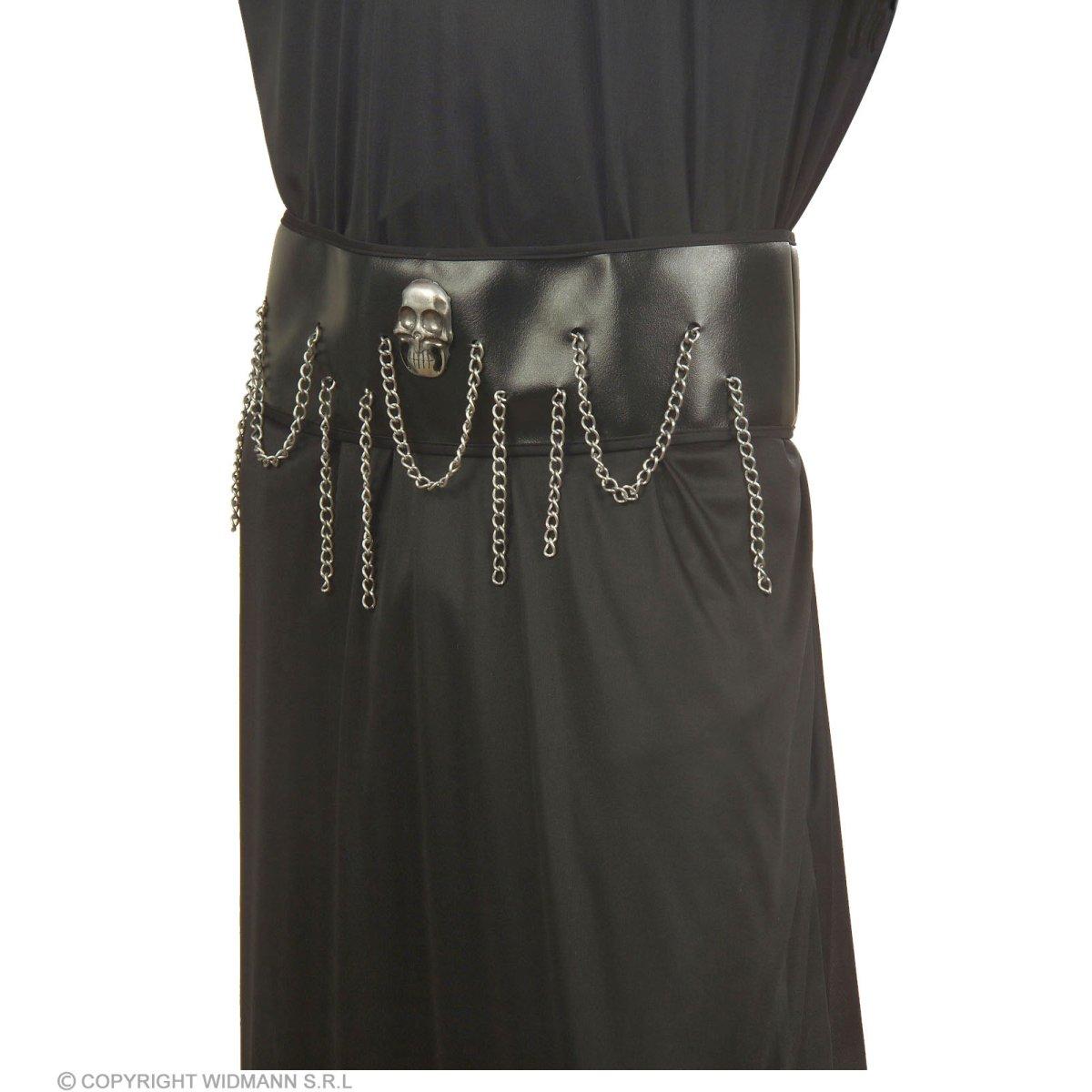 Costume della notte nero cappuccio