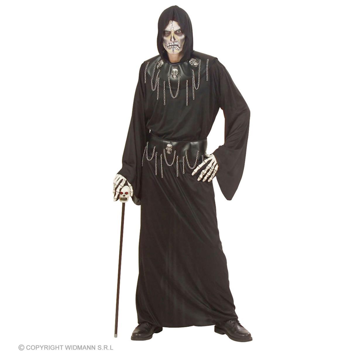 Costume della notte nero cappuccio