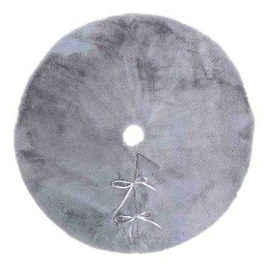 Copri base albero natale kathlyn grigio Ø 90 cm