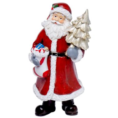 Babbo natale resina 20 cm