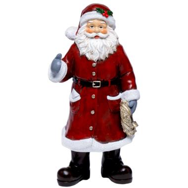 Babbo natale resina 26 cm