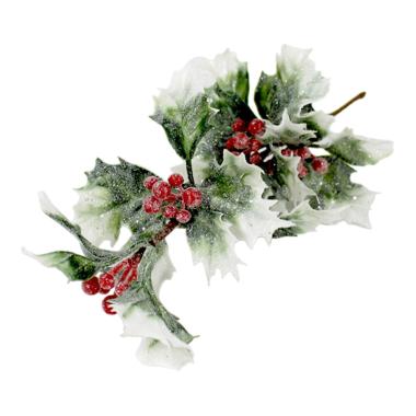 Fiore natale agrifoglio pick 23 cm
