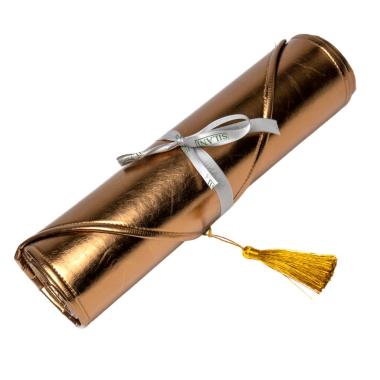 Runner metallic oro antico 33 x 180 cm