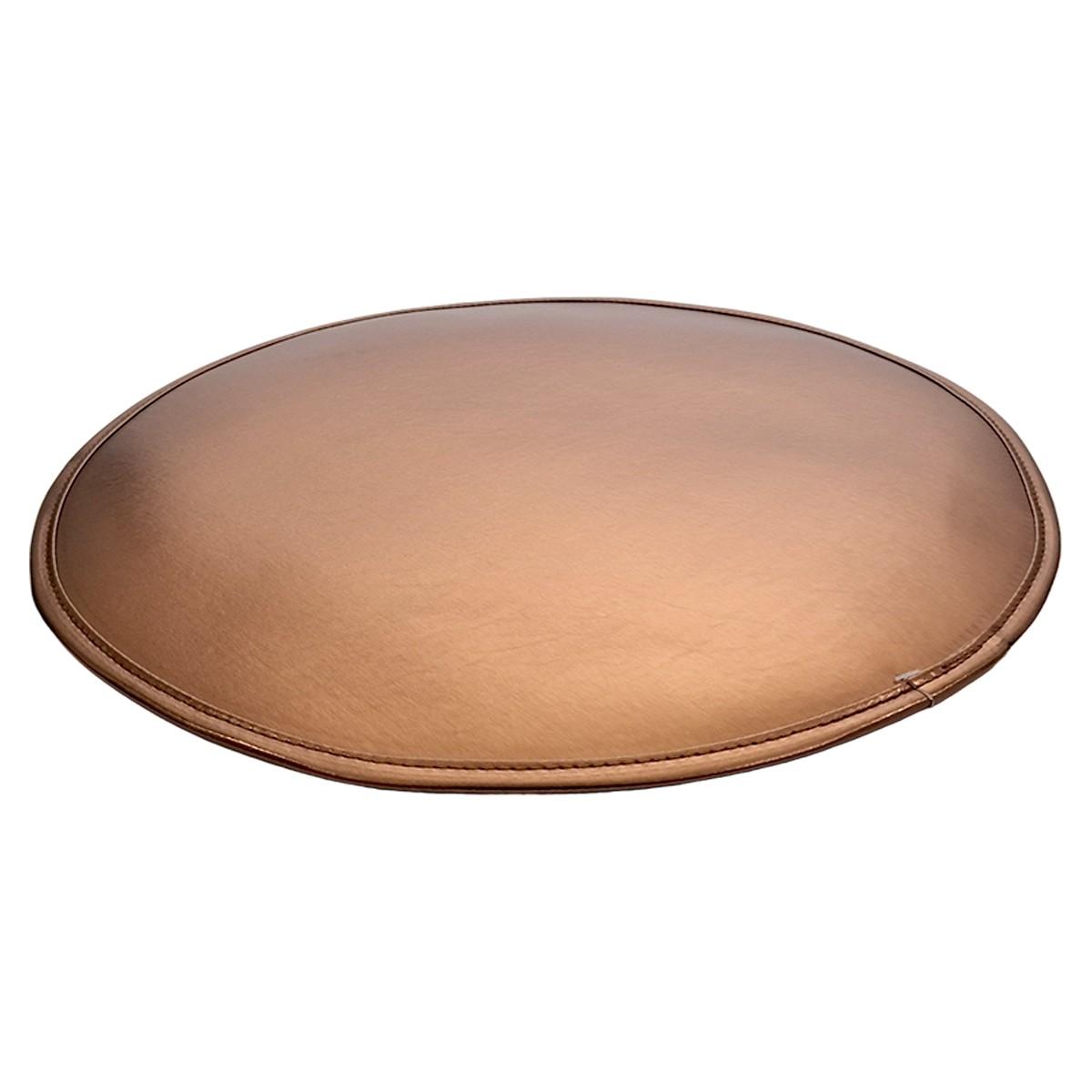 Tovaglietta Natalizia Sottopiatto Metallic Oro Antico cm.Ø40 |Silani