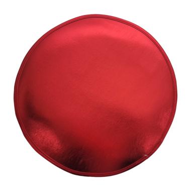 Tovaglietta Natalizia Sottopiatto Metallic Rosso cm.Ø40 |Silani