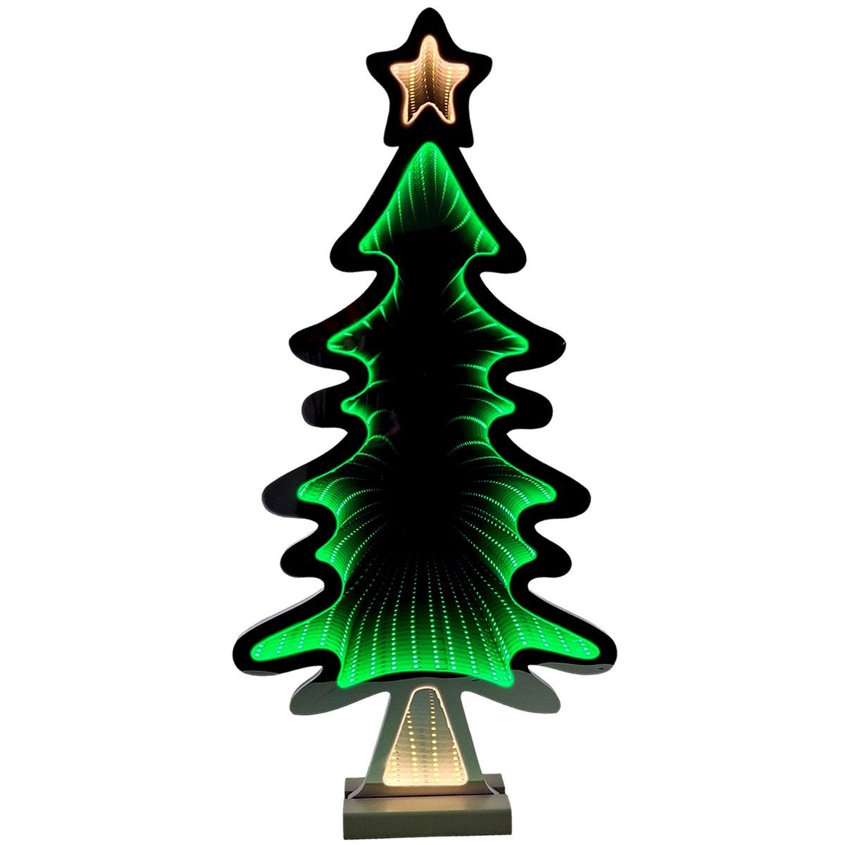 Albero di Natale 29 x 1,5 cm luci led infinity 3d