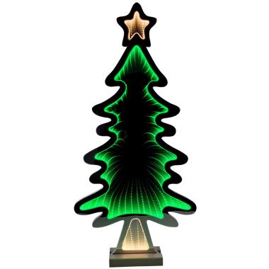 Albero di Natale 29 x 1,5 cm luci led infinity 3d