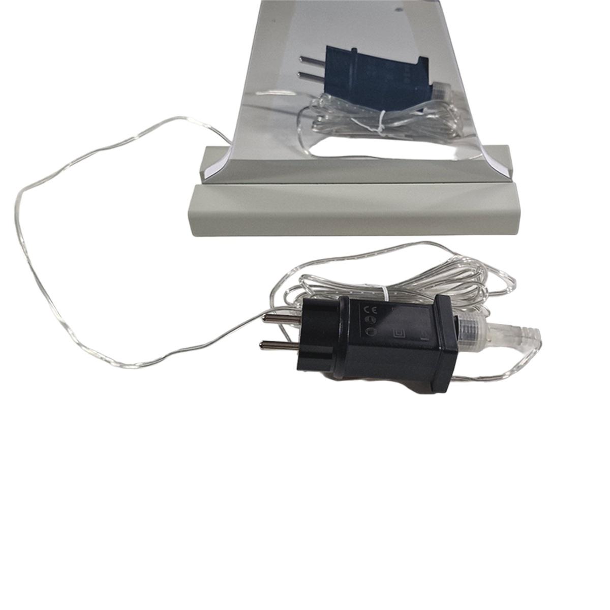 Albero di Natale 50 x 1,5 cm luci led infinity 3d