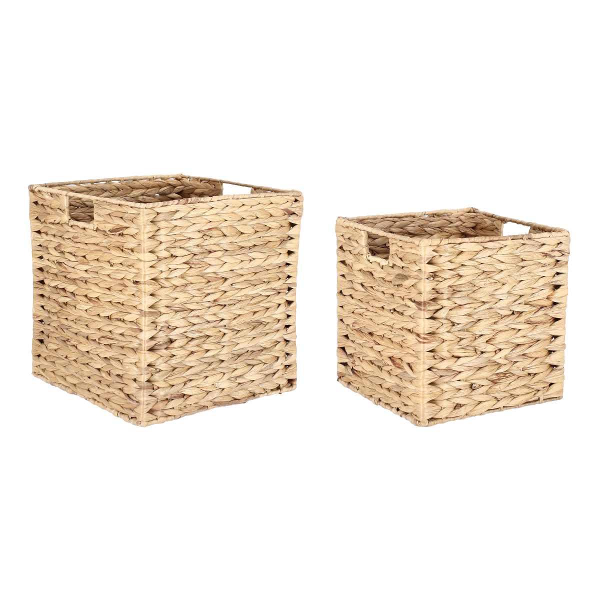 Cesto corda quadrato beige 25 x 25 cm