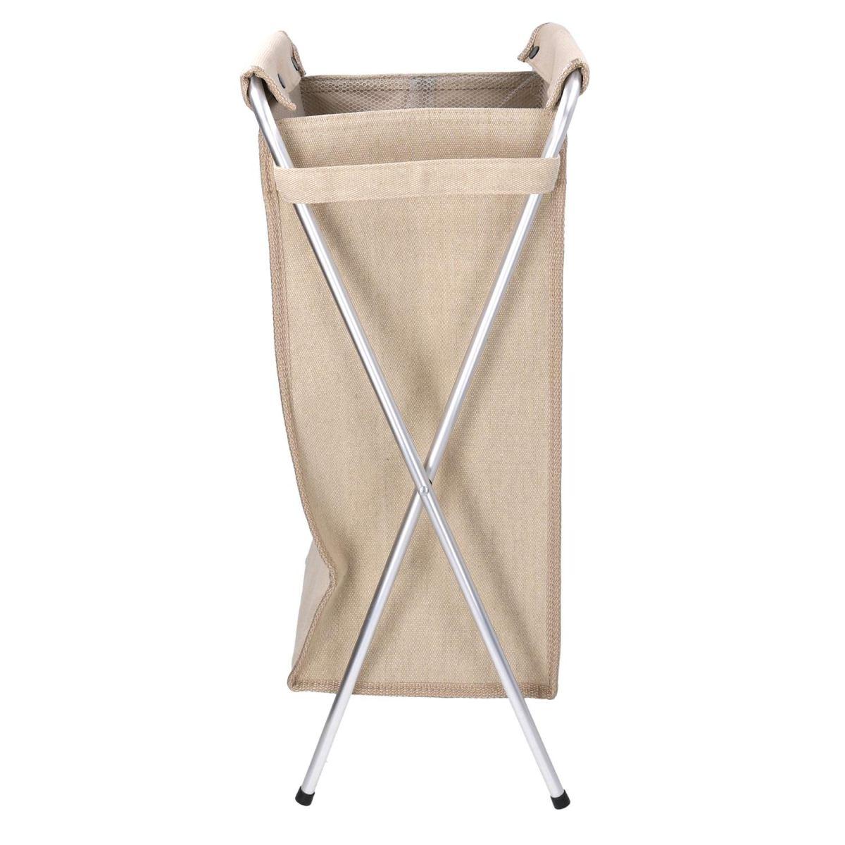 Cestone sacco beige pieghevole 29 cm