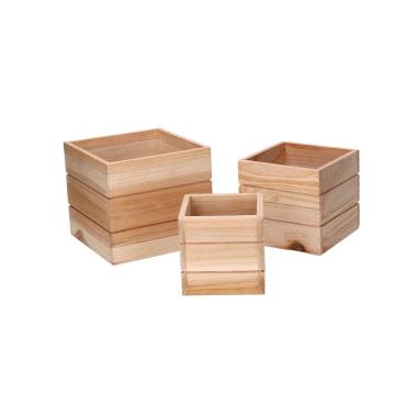 Cassetta legno 12,5 x 12,5 cm