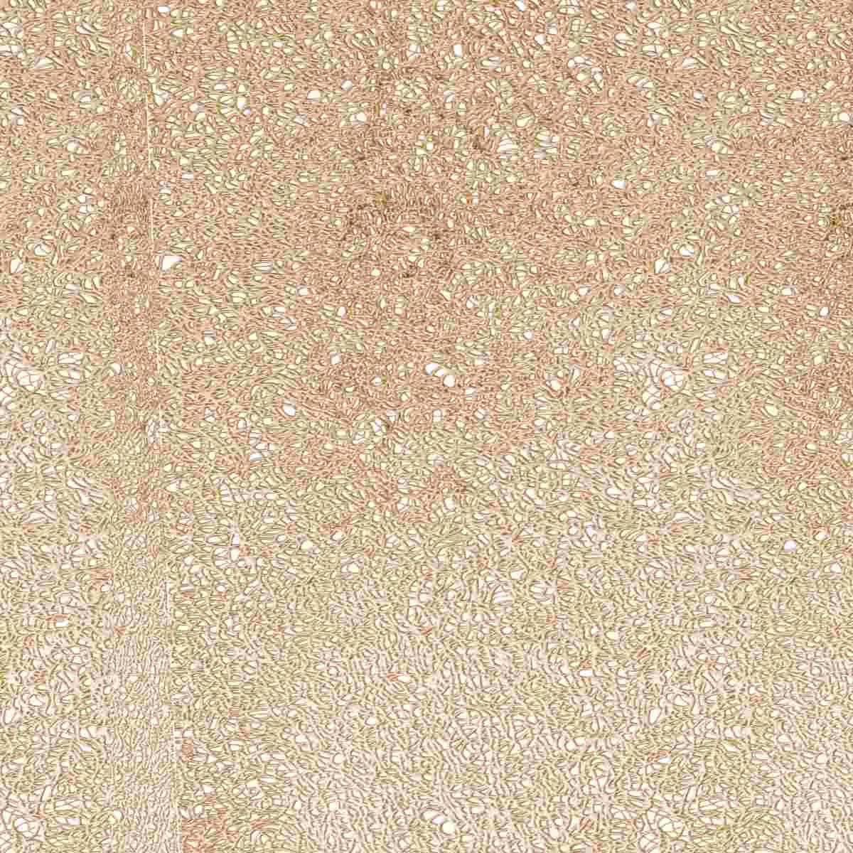 Runner rettangolare oro plastica 33 x 155 cm