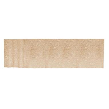 Runner rettangolare oro plastica 33 x 155 cm