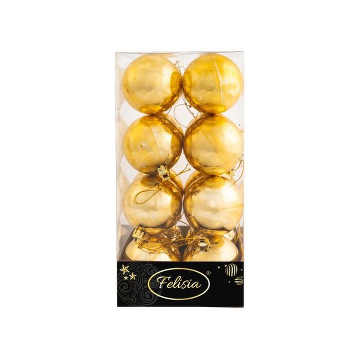 Pallina natalizia oro Set 16 pz