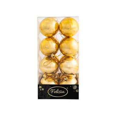 Pallina natalizia oro Set 16 pz