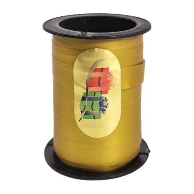 Nastro natalizio 10xmt 250 oro 250 mt