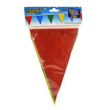 Festone party bandiere color mt