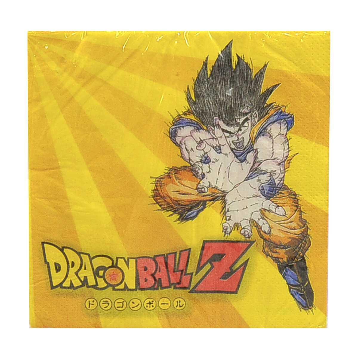 Tovagliolo dragon ball 20 pz