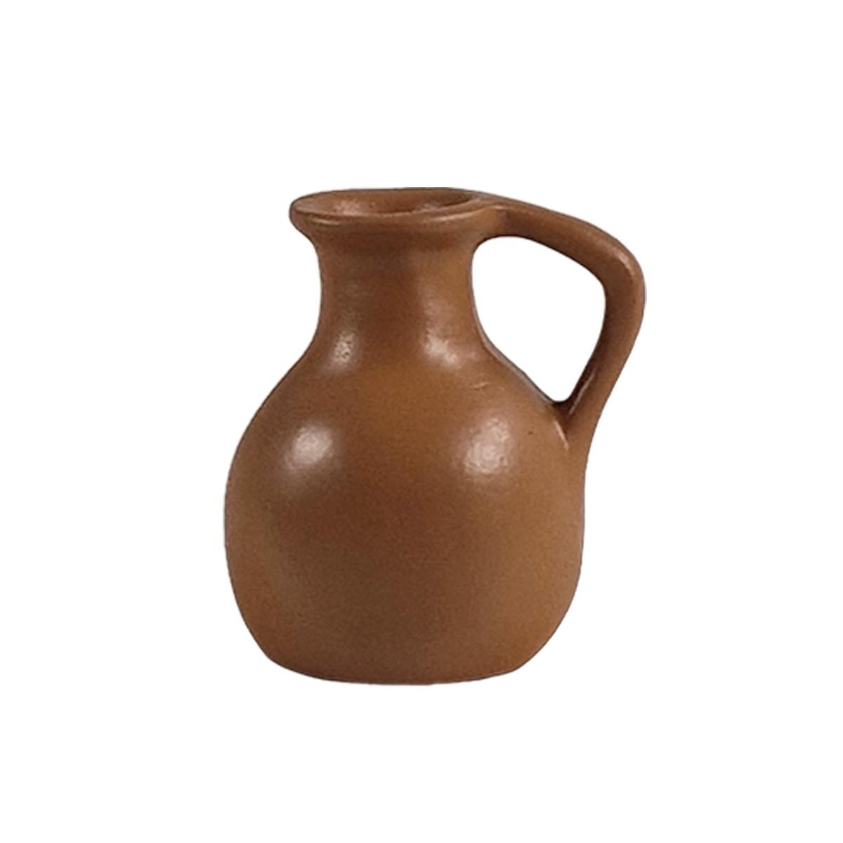 Brocca presepe manico marrone 2 cm