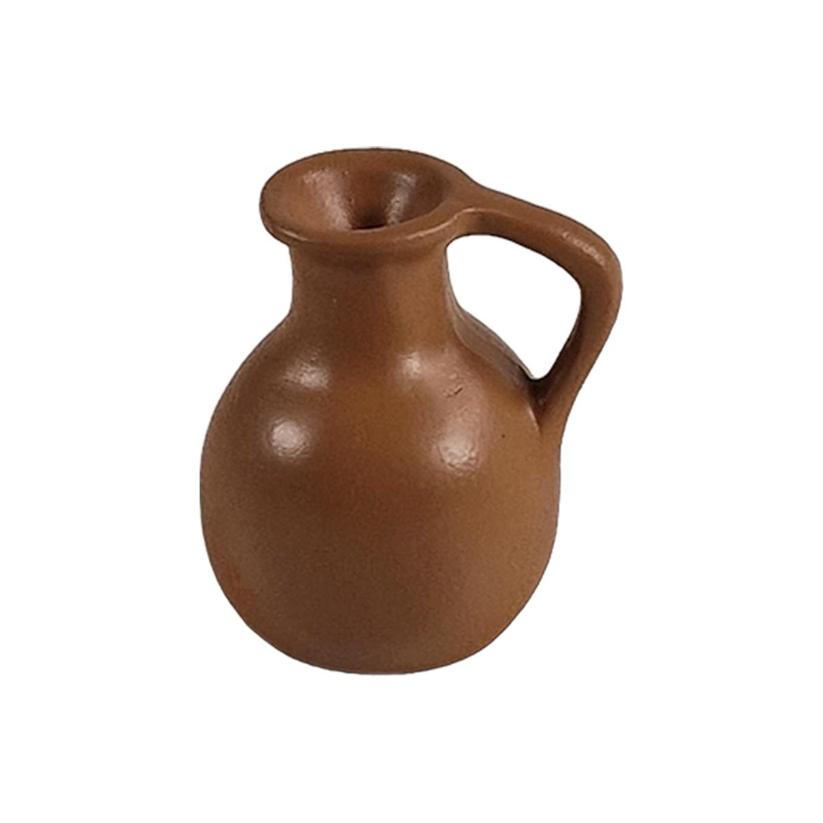 Brocca presepe manico marrone 2 cm