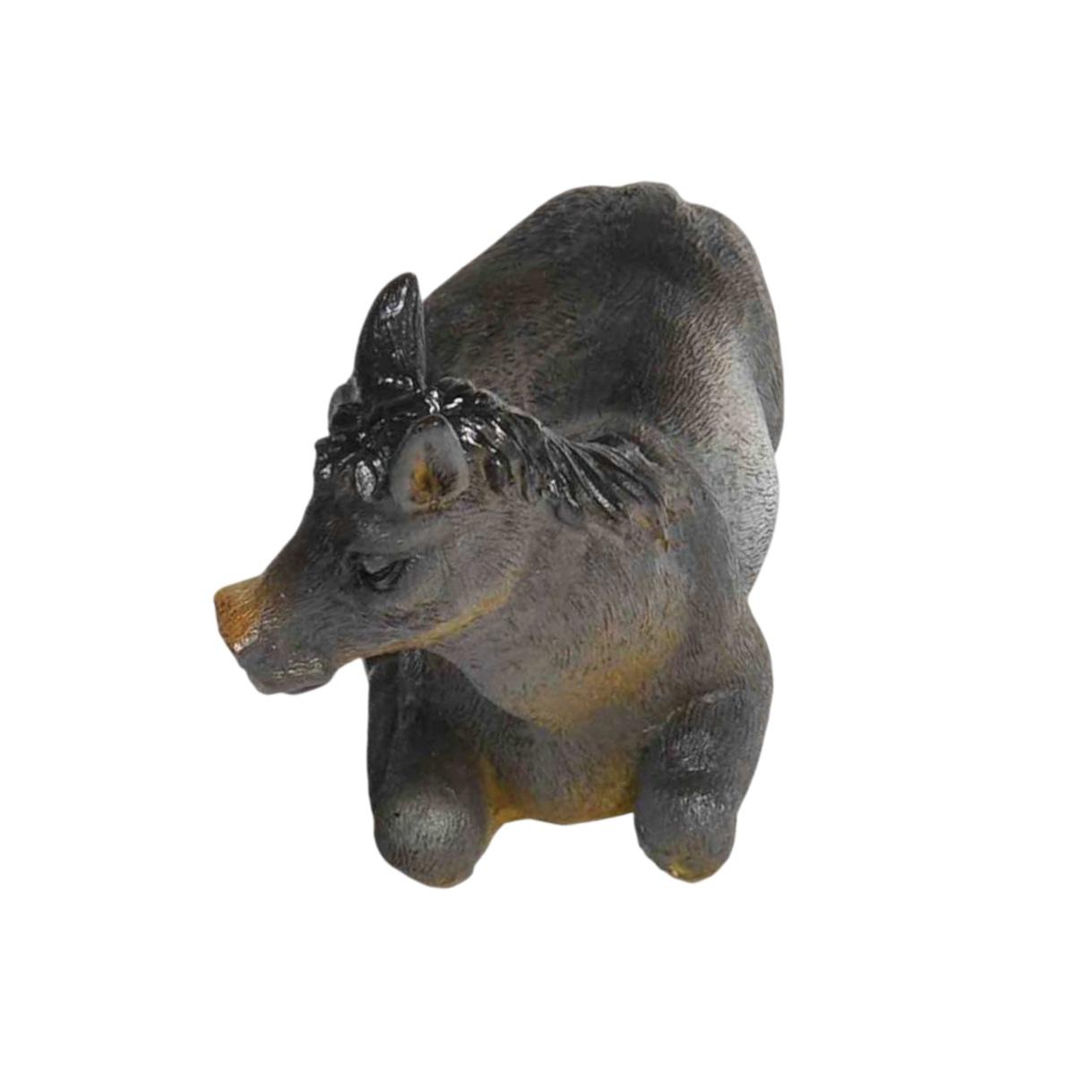 Statua presepe asino