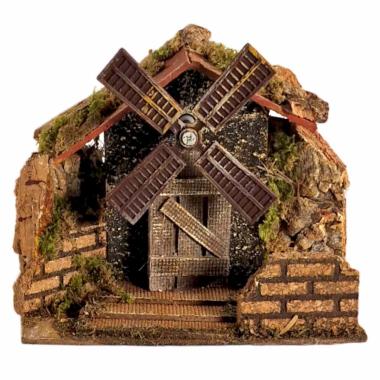 Mulino presepe vento elettrico