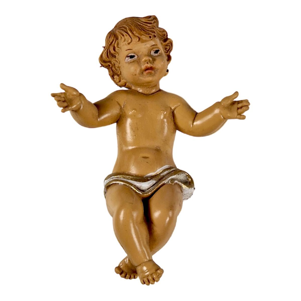 Statua presepe 10 cm gesù bambino rif