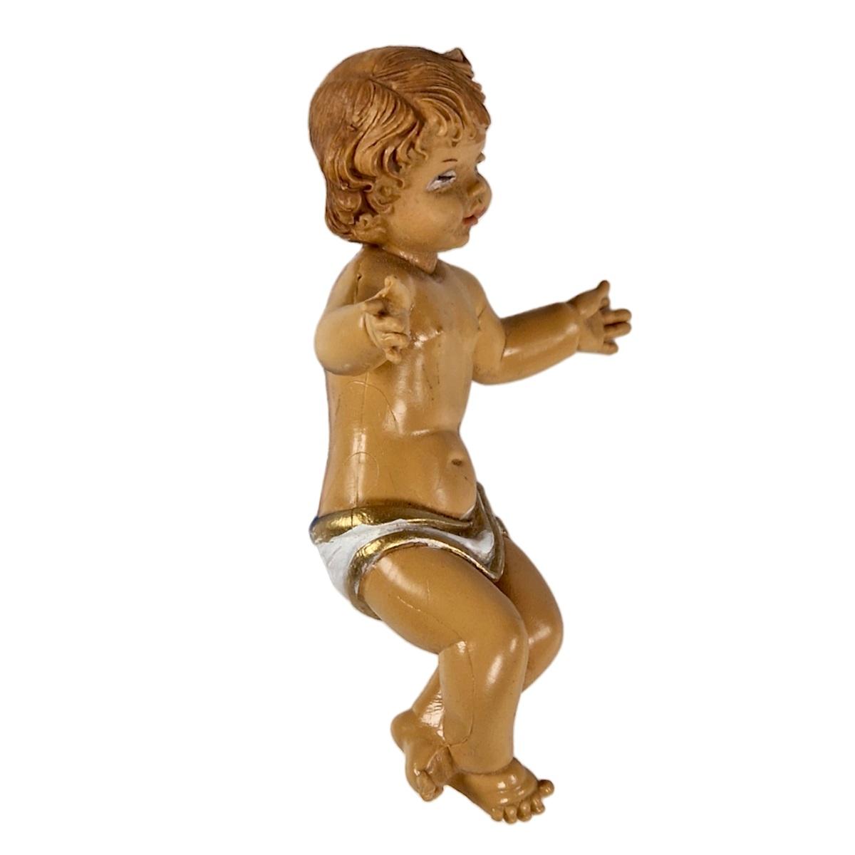 Statua presepe 10 cm gesù bambino rif
