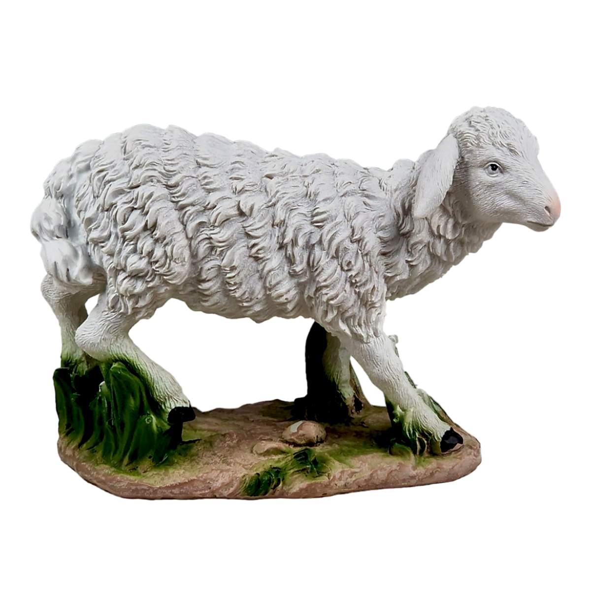 Statua presepe pecora base