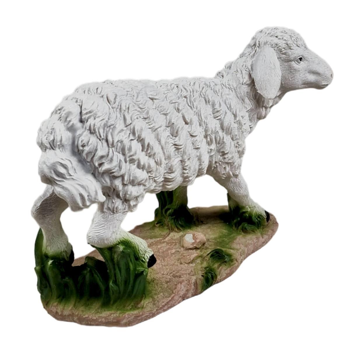 Statua presepe pecora base