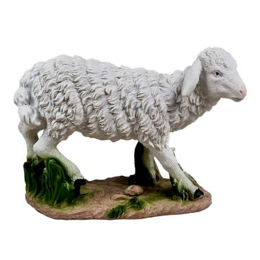 Statua presepe pecora base