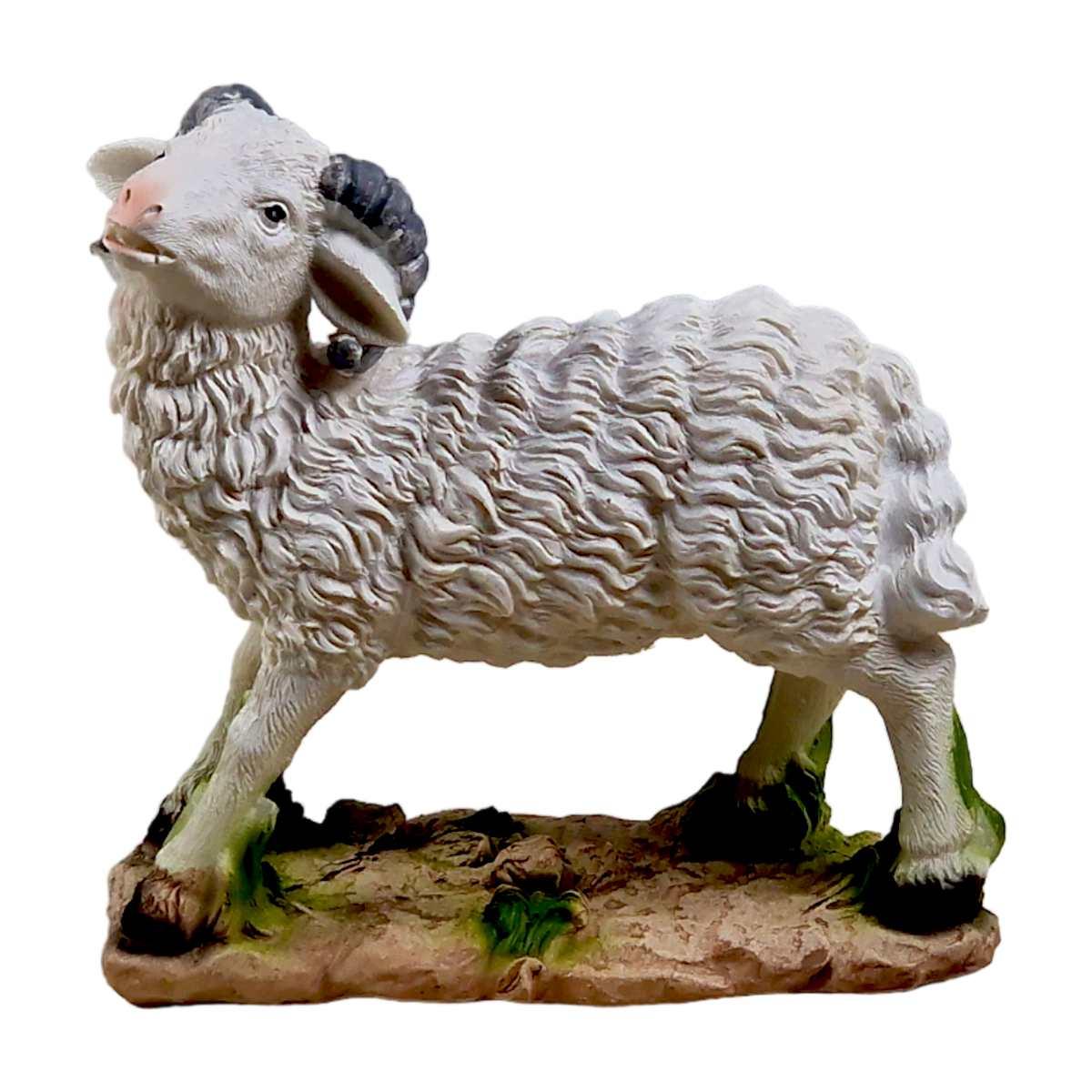 Statua presepe pecora base