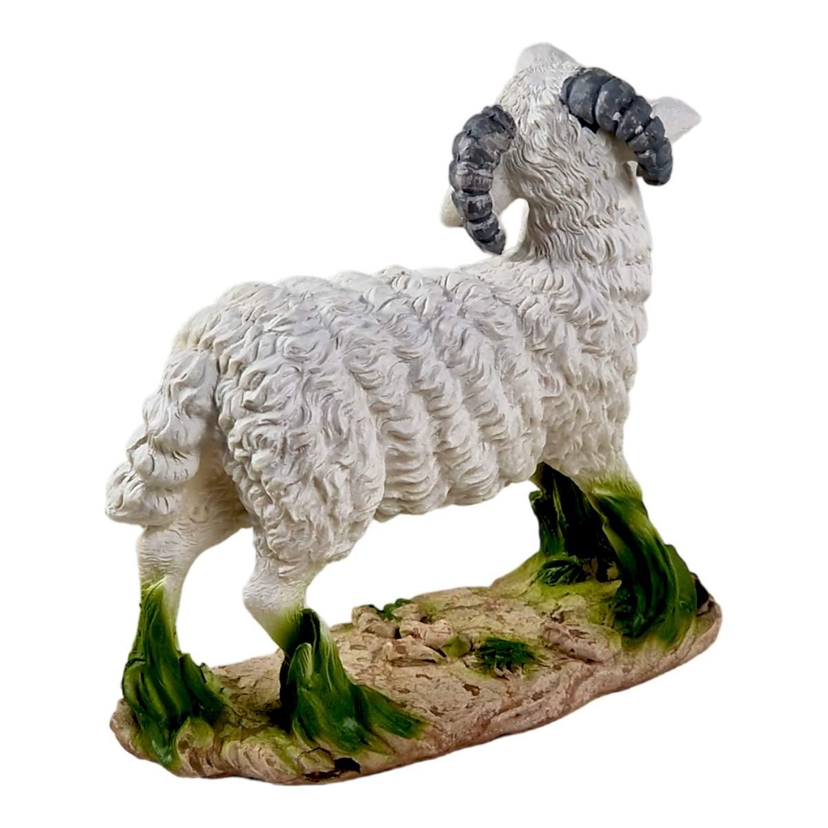 Statua presepe pecora base